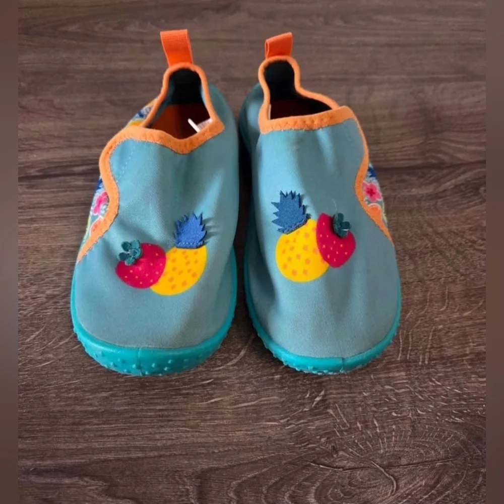 Girls Fruit-Themed Water Shoes Size 11-12